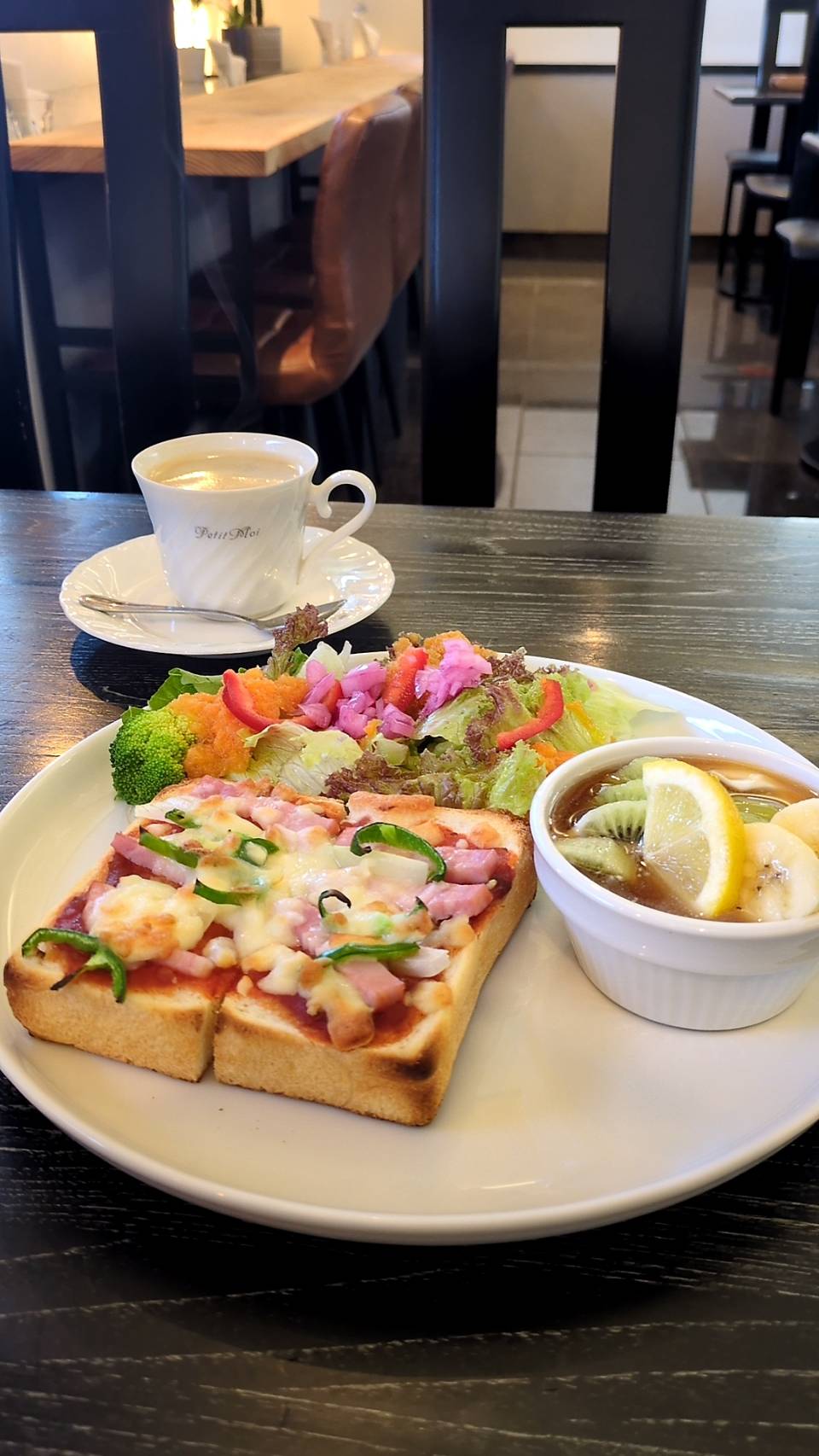 ランチの料理
