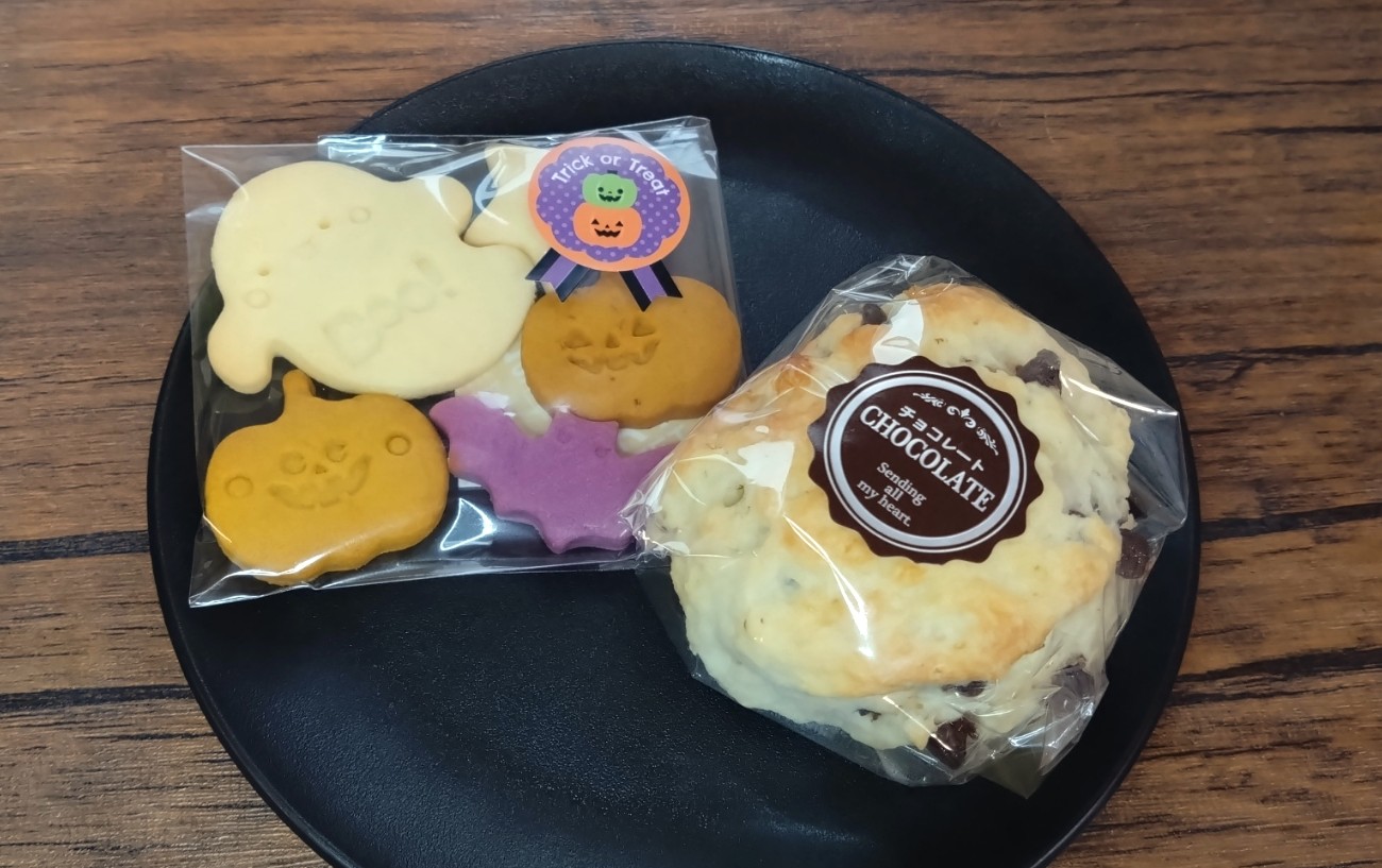 cafe chocoteaのクッキー
